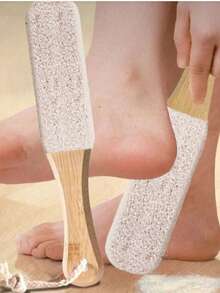 1pc Professional Pedicure Rasp Tool, Foot Cleaner Pedicure, Foot File Pumice Stone, For Dead Skin Crack Heels, Beech Wood Foot File Rasp, Callus Remover, Foot Scrubber, Pedicure Tool, Professional Pedicure Supplies, Removes Dead Skin & Calluses, Foot Care Foot, Rasp Massage, For Men And Women.