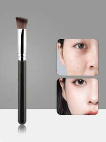 1 Triangle Brightening Concealer, Soft And Dense Synthetic Bristles Concealer, Repair Volume And Shape, Seamless And Seamless Treatment-Suitable For Liquids, Creams And Powders. - Multicolor - View 1