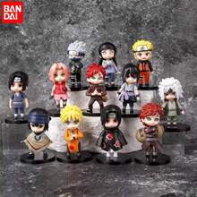 bandai Random 1/2/4/6pcs Q Version Figure Toys - Cute Anime Mini Sasuke, Kakashi, Itachi, Gaara, Jiraiya Kawaii PVC Action Figurine Model Doll | Perfect Valentine's Day, International Women's Day, St. Patrick's Day & Easter Gift - Birthday Gift & Holiday Gift For Fans - Collectible Toy Gift - Multicolor - View 1