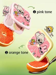 Little Ondine طقم مكياج متعدد الألوان 01 برتقالي، شديد الصبغة، مسحوق ناعم. للعيون والخدود والتبريز. يخلق مظهرًا حلوًا ونشيطًا. مقاوم للاستمرار، طقم مكياج شامل. هدية مثالية! 12 جرام / 0.42 أونصة