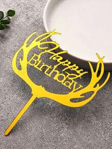 10 pièces Décorations de gâteau Toppers de gâteau d'anniversaire Grands cupcakes Décoration de gâteau de mariage Insertion de gâteau Décoration de fête