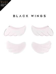 BLACKWINGS 1 对可重复使用的睫毛提升套装，包括睫毛烫发垫、硅胶睫毛提升垫、睫毛夹、涂抹器、睫毛提升工具、睫毛烫发垫、硅胶睫毛提升垫、睫毛夹、涂抹器、睫毛提升工具、睫毛提升烫发套装、硅胶睫毛夹、睫毛提升杆、化妆美容工具、化妆配件、可重复使用的睫毛提升垫 - 彩色 - 查看 3