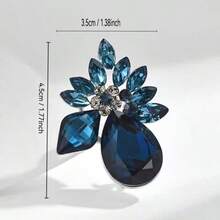 1pc Casual Party Fashion Crystal Brooch Accessory