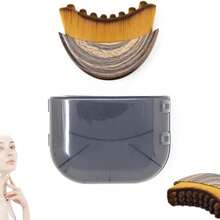 Lymphatic Contour Face Brush, Facial Gua Sha Brush For Eye & Neck Care, Women Face & Neck Massage Brush - 彩色 - 查看 5