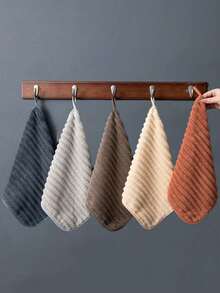 Luxurious Soft Towel Set - Super Absorbent Quick Dry Hand Towel - Multipurpose 11.8*11.8 Inch Home & Bathroom Essential Household Items - Multicolor - View 8