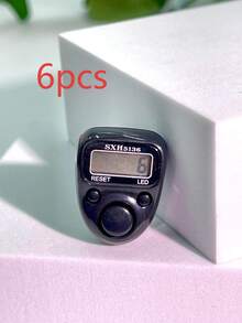 مسبحة محمولة مع عداد، شاشة LED، مدمجة وخفيفة الوزن، من 0 إلى 99999، مناسبة لعد الصلوات والمخزون وعد الناس وأكثر من ذلك