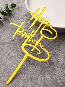 10 pièces Décorations de gâteau Toppers de gâteau d'anniversaire Grands cupcakes Décoration de gâteau de mariage Insertion de gâteau Décoration de fête