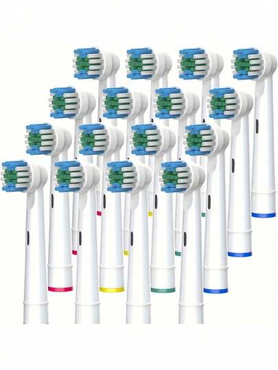 Electric Toothbrush Replacement Brush Heads, Compatible With Oral-B , Classic Precise Clean Replacement Brush Heads, Christmas Gift, Effective Cleaning And Plaque Removal