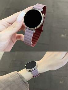 18 毫米 20 毫米 22 毫米硅胶磁性表带，兼容三星 Galaxy Watch 3/4/5/6、GT4/3、Garmin、Amazfit - 彩色 - 查看 5