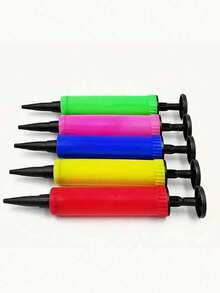 5pcs/3/1 Portable Air Pump Hand-Held Inflator Balloon Pump Hand Held Inflator Air Pump Balloon Inflator Hand Operated Push Air Pump, Suitable For Balloons, Travel Pillows, Sports Balls, Birthday Parties, Celebrations, Holidays, Weddings, Balloons, Christmas Decorations (Random Color),Christmas Mother's Day Graduation