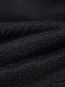 1 Stück Jungen/Teenager Minimalistischer, bequemer und vielseitiger Reißverschluss-Sweatjacke, einfarbig, warm für Frühling, Herbst und Winter