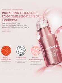 Medicube PDRN Pink Collagen Exosome Shot 2000 30ml, Facial Serum For Dry Skin Remedy, Hydrating & Collagen-Boosting Formula, Fast-Absorbing Lightweight Texture, Gently Repairs & Firms Skin, Refines Texture & Stabilizing & Restoring, Anti-Dryness Skin Nourishment, Korean Skincare | K-Beauty | 30ml/1.01 Fl.Oz. - 2000ppm - Xem 2