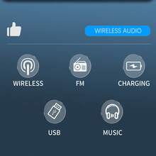 Sistema de audio para motocicleta, equipo de sonido de alta calidad para motocicletas, resistente al agua, fácil de instalar, excelente calidad
