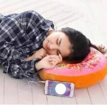 Round Donut Pillow, Plush, Decorative Cushion For Office Chair, Car Seat, 40 * 40cm - Pink 40*40 - View 4