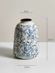 Wazony ceramiczne w stylu vintage, antyczna niebiesko-biała porcelana, nowoczesny stolik do herbaty w stylu chińskim, do salonu, kwiaty odżywcze, kompozycje kwiatowe, ozdoby dekoracyjne