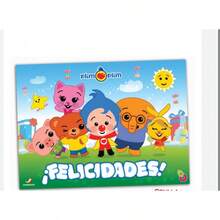 Plim Plim Birthday Party Backdrop For Photography Background Birthday Decor 002 - c - Xem 2