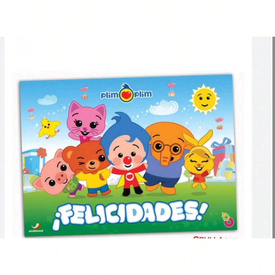 Plim Plim Birthday Party Backdrop For Photography Background Birthday Decor 002 - a - 查看 1