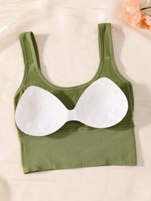 3pcs/Set Women's Breathable Wireless Sports Bras - Multicolor - View 5