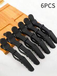 36/24/12/10/7/6/1pc Set Salon Crocodile Clips, Plastic Crocodile Clips, Seamless Bangs Clips, Duck Bill Crocodile Clips, Makeup Artist Side Positioning Clips, Hairstylist Sectioning Clips, Suitable For Salon, Home Or Hotel Travel, Non-Slip Crocodile Clips, Multi-Functional Hair Clips, Hairstyling Tools, Head Accessories, Hair Accessories For Women - Multicolor - View 18