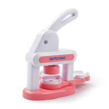 DIY Kids Button Maker For Fridge Magnets And Badges (Pink) - Pink - View 10