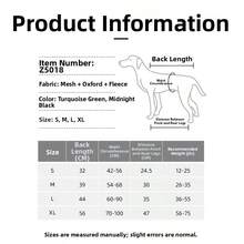 1pc Pet Elderly/Disabled Dog Rehabilitation Walking Assist Reflective Harness. Suitable For Elderly Or Disabled Dogs That Need Mobility Assistance. Durable And Adjustable Shoulder Straps Ensure Secure Fit. Helps With Standing, Walking And Climbing Stairs During Recovery. - Multicolor - View 12