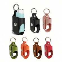 1pc Asthma Inhaler Storage Bag, Cough Spray Bottle Storage Bag, Portable PU Leather Adult Asthma Inhaler Box, Inhaler Does Not Include, Antibacterial Spray Bottle Storage Bag, Portable Medicine Bottle Storage Bag, Leather Box (Only Storage Bag) Spray Cough Inhaler Bracket Storage Bag - Màu sắc ngẫu nhiên (1 cái) - Xem 3