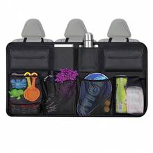 1pc Oxford Cloth Car Trunk Storage Bag, Multi-Function SUV Backseat Organizer Hanging Net Pocket