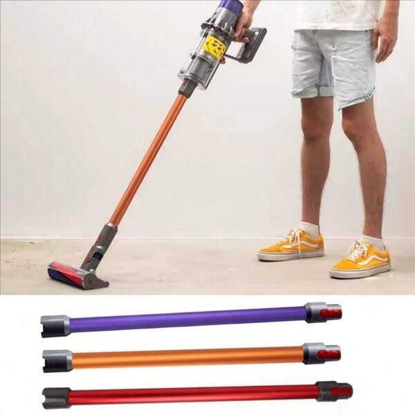 Haste de extensão para aspirador de pó Dyson V7 V8 V10 V11, tubo reto de alumínio, peças de reposição e acessórios