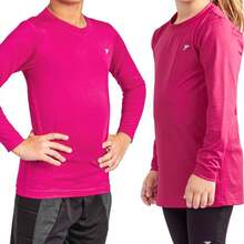 Camisa Poker Fator de Proteção UV 50+ Infantil - Rosa - Rosa chiclete - Visão 3