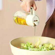 2-In-1 Oil Spray Bottle And Pour Bottle With Precise Control - Portable Kitchen Oil Dispenser For Cooking, Salad, Baking, Grilling - Easy-To-Clean Design, Suitable For Olive Oil And Vegetable Oil - Perfect For Home And Professional Use, BBQ Oil Dispenser, Stylish Kitchen Tool, Durable Plastic - Two Colors - View 6