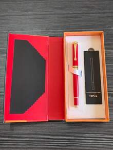 [Customization] Offer 1pc High Quality Customized Ballpoint Pen, With 1pc Gift Box Pocket Clip - Smooth Writing, Refillable Midi, Elegant Gift Box, 5pcs Extra Refills, Personalized Business Gift - Unique, Thoughtful For Colleagues, Friends, Family, Christmas, Father's Day, Thanksgiving, Back To School, For For University, High School Senior High School Students, College Students, University Students, Freshman, Sophomore, Underclassmen, Season Picks, Office & School Supplies, Customized Ballpoint Pens,Office Decor - Multicolor - View 4