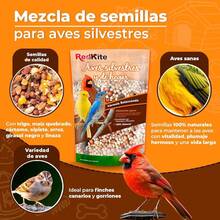 MEZCLA P/AVES SILVESTRES Y DE HOGAR 900 G - 900 g (Paquete de 1) - Ver 3