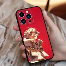Funda de teléfono Hot G-Gachiakuta Comics compatible con  16,15,14,13,12,11 Plus, Pro Max, XS, X, XR, SE, Mini, 8, 7, funda de silicona suave negra, funda compatible con  17, funda de  17 Pro, funda de  17 Pro Max - z1 - Ver 8