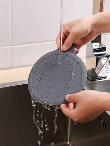 1/3 件硅胶排水塞直径适用于浴缸厨房水槽浴室水槽灰色硅胶浴缸塞 6 英寸超大水槽塞通用淋浴排水浴缸塞适用于厨房水槽浴室