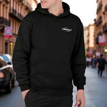 Sudadera Hondaa Civic Type R Unisex con Capucha - Negro - Ver 2