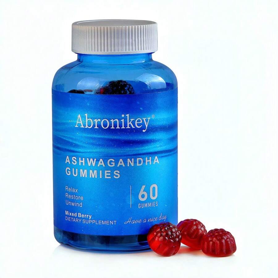 km-66 Gomitas De Vitaminas Con Sabor A Bayas Mixtas 60 Gomitas Reduce El Estrés Favorece El Sueño Y Mejora La Calidad De Vida