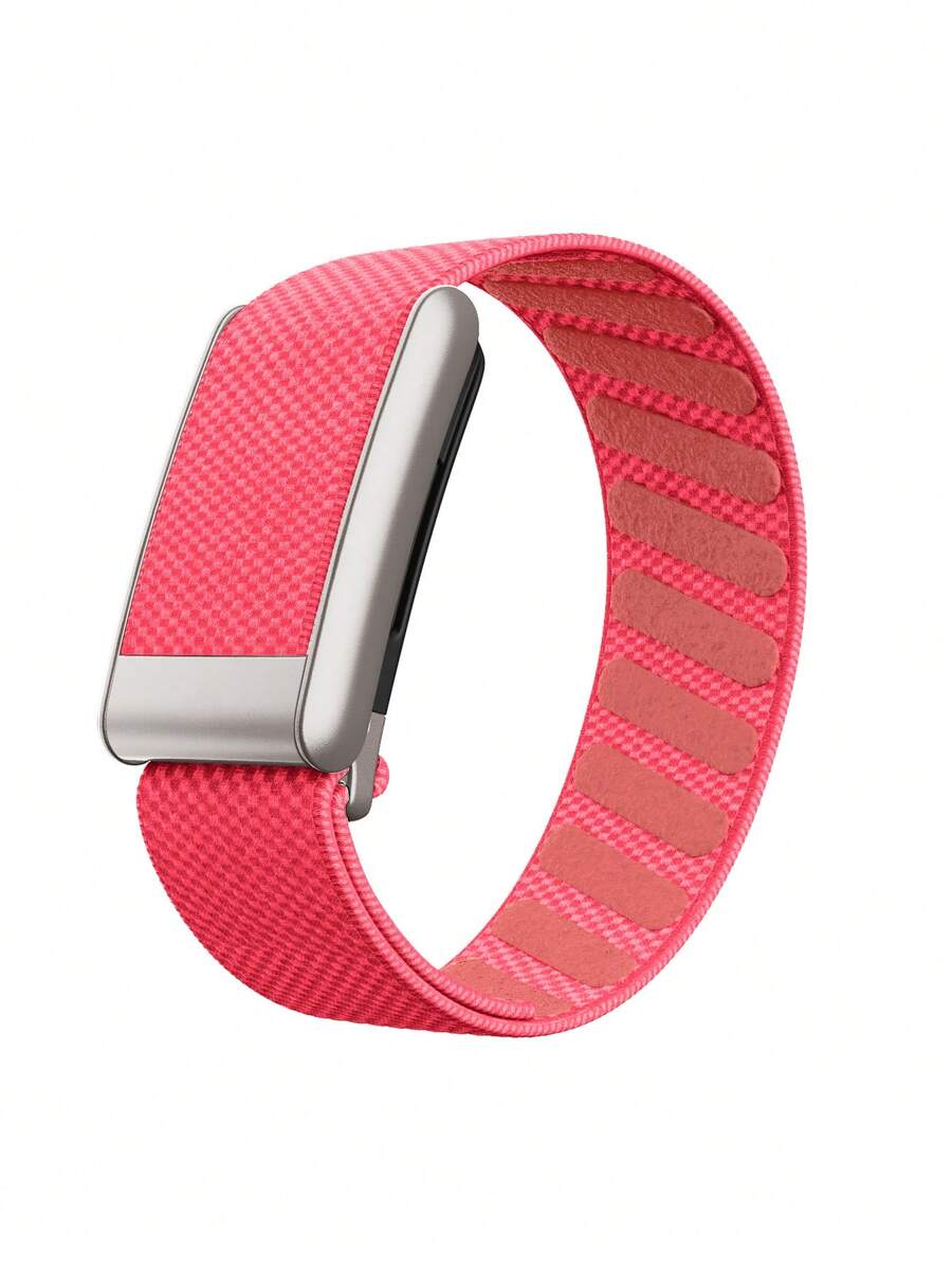 5.0/MG 超细纤维表带 - 兼容心电图功能，标志性高性能针织表带 - 不兼容第四代产品 - 玫紅色 - 查看 1