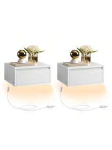 Nightstands - White - View 5