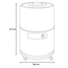 LAVADORA MOD ALF 1551EG 15KG REDONDA MANUAL COLOR GRIS lavadora modelo ALF 1551EG capacidad 15 kg tambor redondo control manual color gris eficiente consumo ahorro energia ciclo lavado multiples programas ideal para hogar envio rapido garantia servicio tecnico - Gris - View 5
