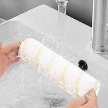 Set Paint Rollers Extension Pole Tray Brush Roller Sleeves Painting Wall Ceiling - Default - View 9