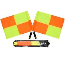 2 Stück/Set Schiedsrichter Fahnen/Fußball Linienrichter Fahnen/Fußball Schiedsrichter Signalfahnen - Verschiedenfarbig - Übersicht 10