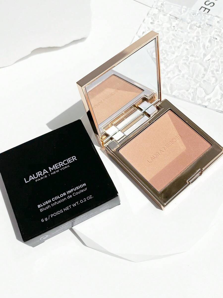 Laura Mercier BLUSH COLOR INFUSION CHAI/GINGER/ROSE/GUAVA/FRESCO 6g - 6g-pink Quartz Peach - View 1