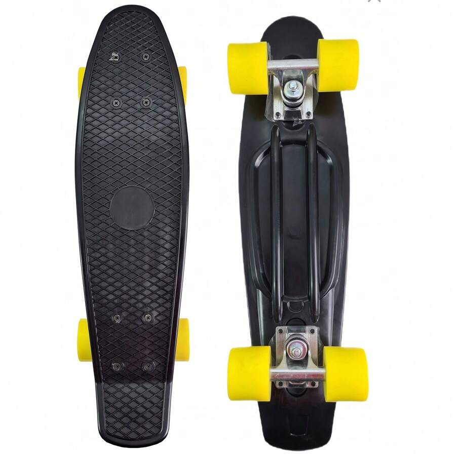 FISZKA DESKOROLKA Deska Miejska FISHBOARD CZARNA - Black - View 1