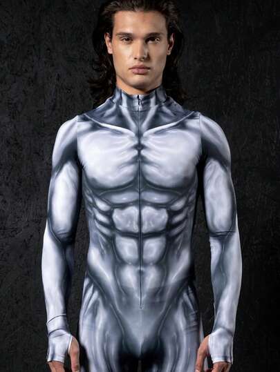 Knight Costume, Warrior Costume, Halloween Costume For Men, Couples Halloween Costume, Muscle Costume, Aerial Costume, Circus Costume,Halloween Costumes, Festival Performance Outfits, Christmas Costumes