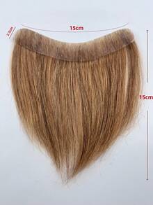 100% Human Hair Toupee For Men, PU Material Hairline Topper, Suitable For Receding Hairline, Natural Hairline Replacement System - Multicolor - View 13