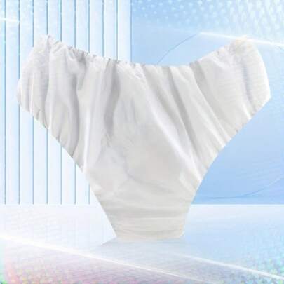 30 peças de roupa íntima feminina descartável, cuecas de viagem em tecido não tecido, adequadas para salão de beleza e sauna, embaladas separadamente - Acessórios de viagem