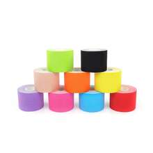 1 Roll Kinesiology Tape, Elastic Supportive Bandage For Muscle, Chest, Knee, Elbow, Fitness Sports Tape