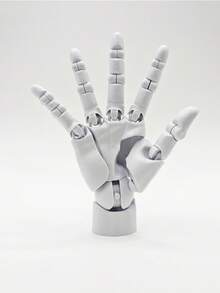 New Ultra-Soft Articulated Right Hand Model, 1/2 Knuckle Movable, Painting Mannequin, Posable Doll, Birthday/Christmas/Halloween Gift, Perfect Present - Multicolor - View 13