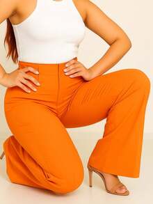 Women Pants - Orange - View 3