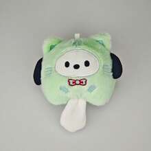 Sanrio Hello Kitty Cartoon Plush Doll Pendant Doll, Sanrio Cute Bag Charm Anime Accessory, Suitable As Gift For Christmas, Halloween, Easter, Valentine's Day. Can Be Used As Hanging Decoration